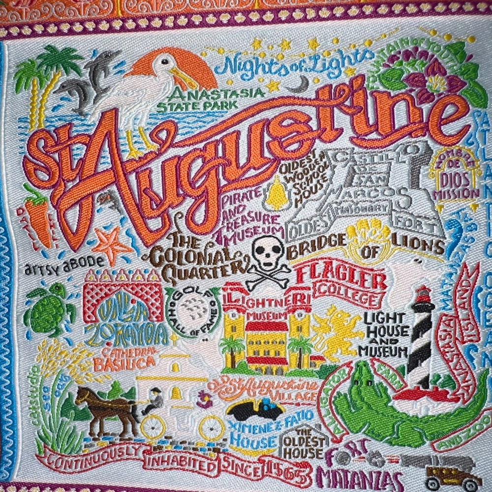 St Augustine Zip Pouch - Pattern - image 5